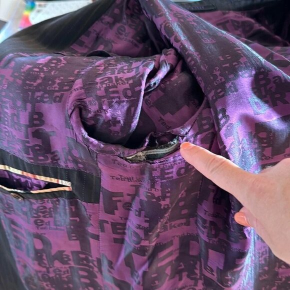 Ted Baker Brown Striped Sport Coat - Picture 16 of 16